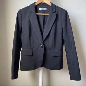 Ricki’s Long Sleeve Black Button Blazer Size 8